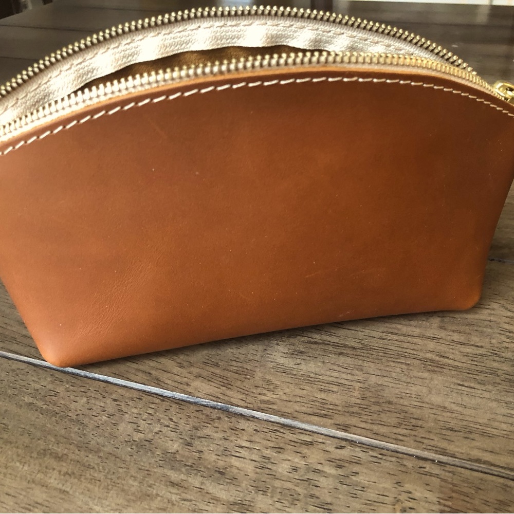 New Leather Makeup/Cosmetic Bag
